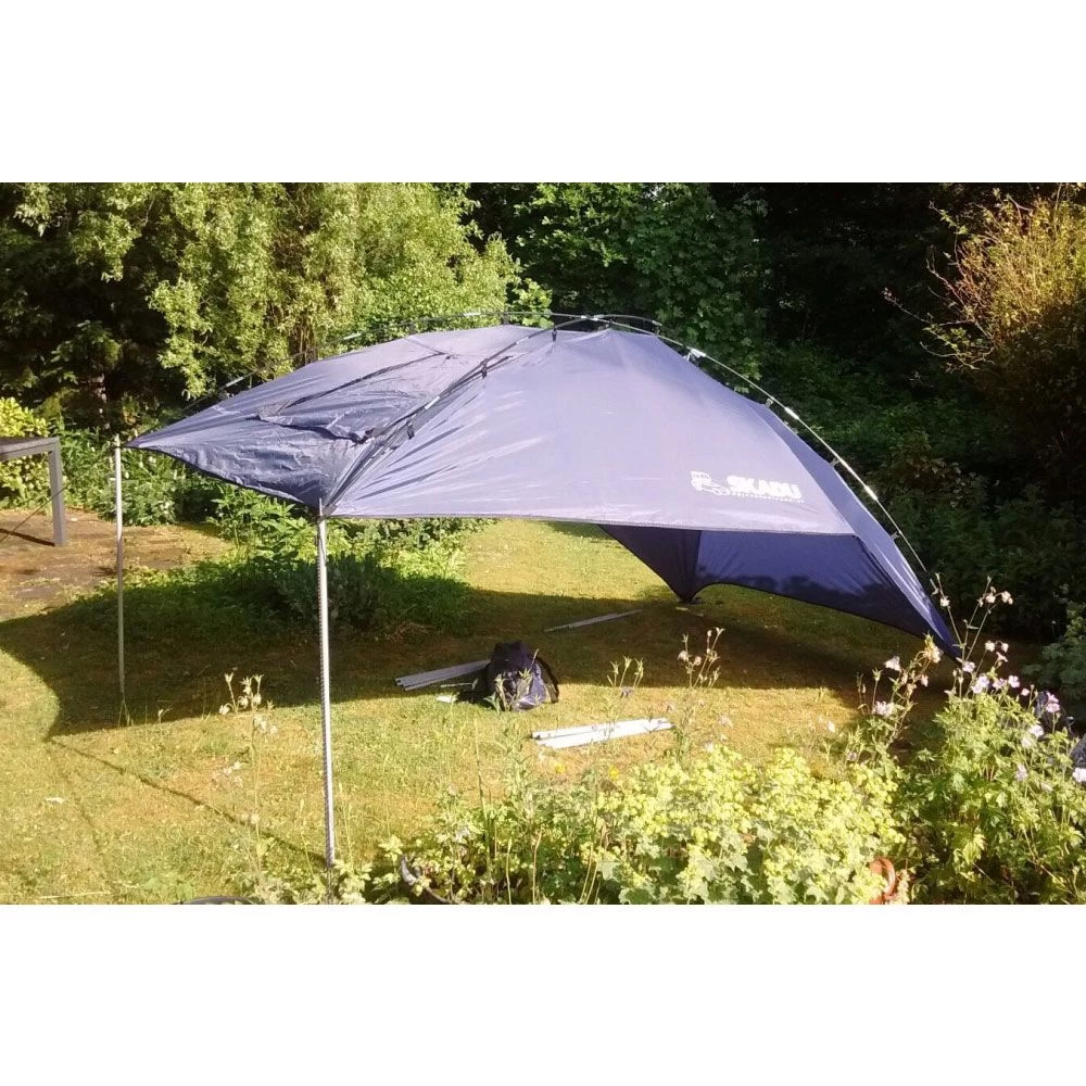 Femkes RooftoptentsSkadu Too Luifel Met Zijwanden Blauw Grijs 2 Femkes RooftoptentsSkadu Too Luifel Met Zijwanden Blauw Grijs - Afbeelding 2