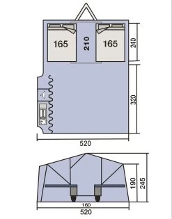 Jamet Arizona Vouwwagen 2023 19 Jamet Arizona Vouwwagen 2023 -Professionele winkel voor kampeerartikelen 100159 000 10 2