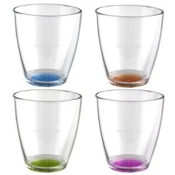 Brunner Tahiti Glas 200 Ml Transparant 4-pack