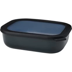 Mepal Cirqula Multikom Rechthoekig 2 Liter Nordic Black
