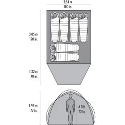 MSR Habitude 6 Lichtgewicht Koepeltent 5 MSR Habitude 6 Lichtgewicht Koepeltent -Professionele winkel voor kampeerartikelen 111831 300 03 1