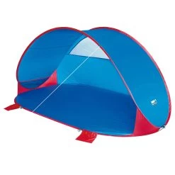 High PeakLagoon Pop Up Strandtent Blauw Rood