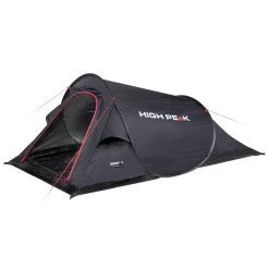 High PeakCampo Pop Up Tent Black