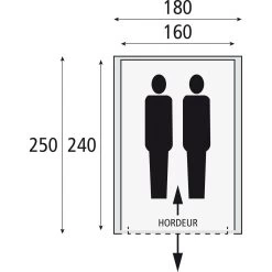 Bardani Escape 180 Pop Up Tent -Professionele winkel voor kampeerartikelen 112129 900 04 1