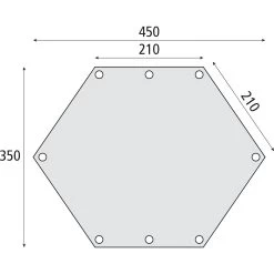 Bardani Spitfire Wing RSTC Tarp Beige Black 9 Bardani Spitfire Wing RSTC Tarp Beige Black -Professionele winkel voor kampeerartikelen 112150 180 03 1