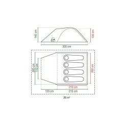 Coleman Kobuk Valley 4 Koepeltent 5 Coleman Kobuk Valley 4 Koepeltent -Professionele winkel voor kampeerartikelen 112325 300 03 1