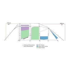 Zempire Evo TM V 2 Opblaasbare Tent 2022 -Professionele winkel voor kampeerartikelen 112388 300 09 1