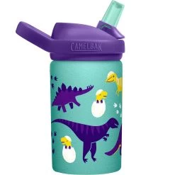 Camelbak Eddy+ Kids RVS Drinkfles 400 Ml Hatching Dinos -Professionele winkel voor kampeerartikelen 114008 505 03