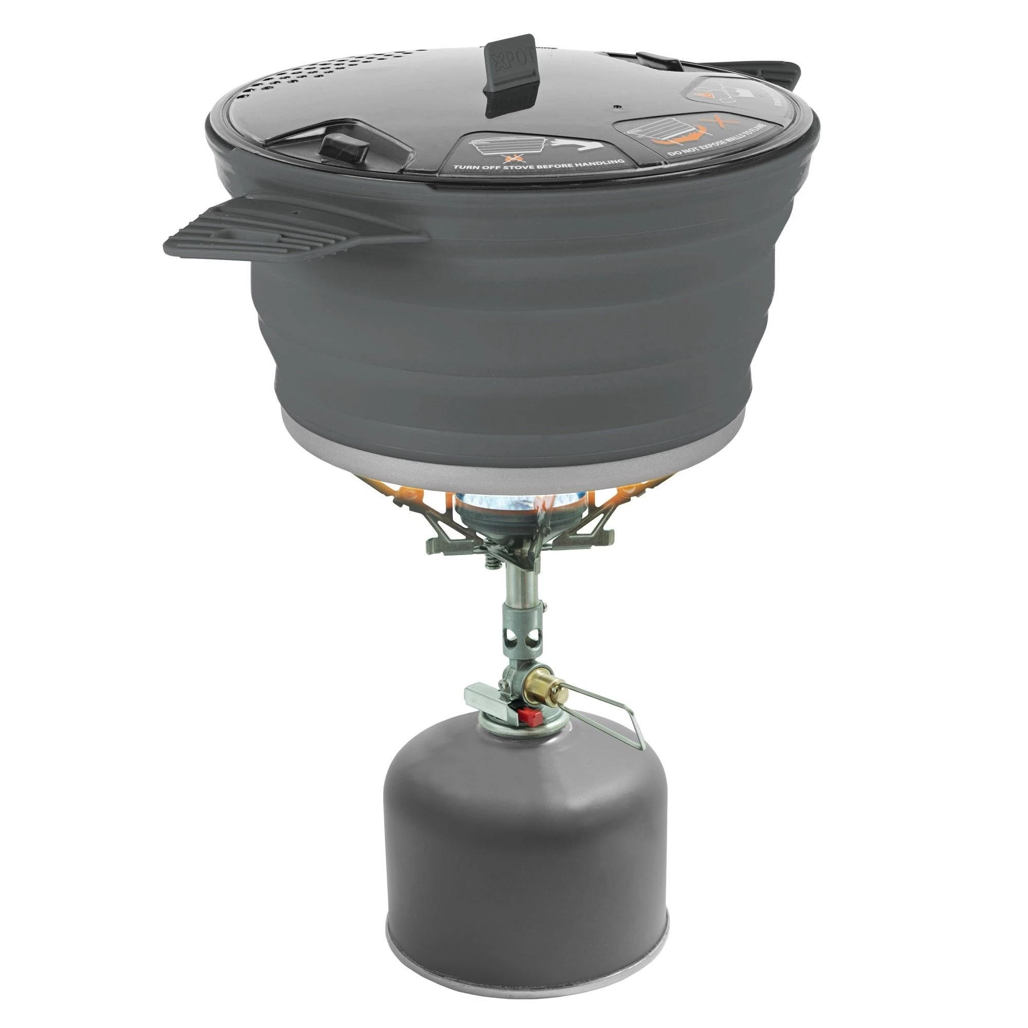 Sea To SummitX-Pot Opvouwbare Kookpan Grey 2,8 Liter 3 Sea To SummitX-Pot Opvouwbare Kookpan Grey 2,8 Liter - Afbeelding 3