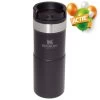 Stanley PMIThe NeverLeak Travel Thermosbeker 350 Ml Mattblack -Professionele winkel voor kampeerartikelen 115088 990 01
