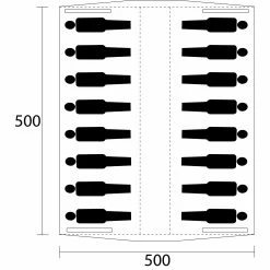De WitSuez Super Premium Groepstent Hunting Green 3 De WitSuez Super Premium Groepstent Hunting Green -Professionele winkel voor kampeerartikelen 125566 000 02
