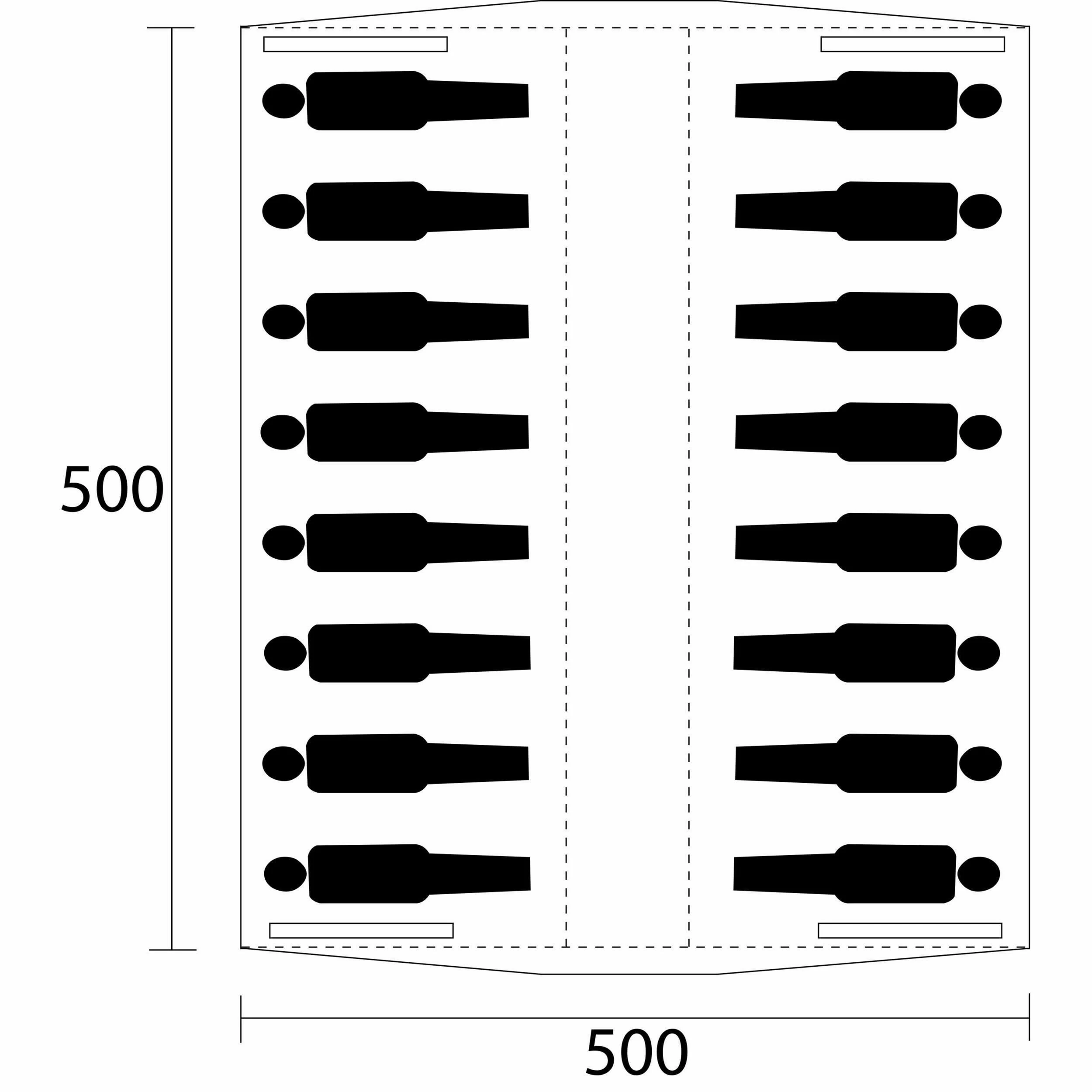 De WitSuez Super Premium Groepstent Hunting Green 2 De WitSuez Super Premium Groepstent Hunting Green - Afbeelding 2