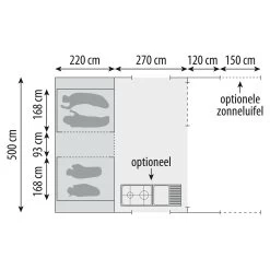 Cabanon Monaco Deluxe Vouwwagen 2023 29 Cabanon Monaco Deluxe Vouwwagen 2023 -Professionele winkel voor kampeerartikelen 132330 180 14