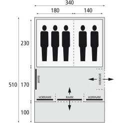 Bardani Spitfire 340 RSTC Tunneltent 2023 13 Bardani Spitfire 340 RSTC Tunneltent 2023 -Professionele winkel voor kampeerartikelen 139628 180 07 1
