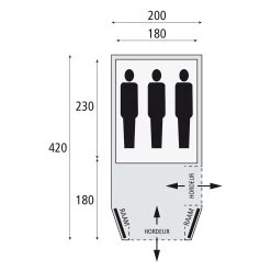 Bardani AirWolf 200 TC Opblaasbare Tent 2023 -Professionele winkel voor kampeerartikelen 139639 180 07 3