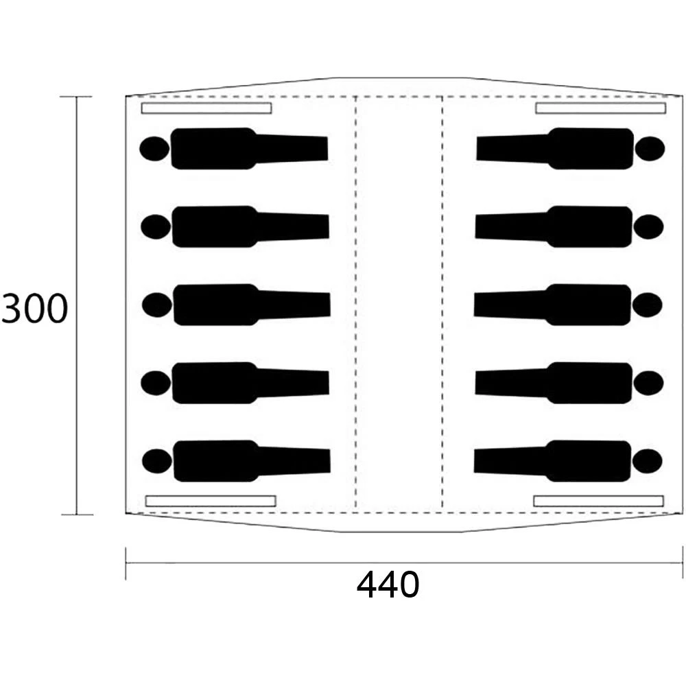 De WitTrippstein Super Premium Groepstent Wit 2 De WitTrippstein Super Premium Groepstent Wit - Afbeelding 2