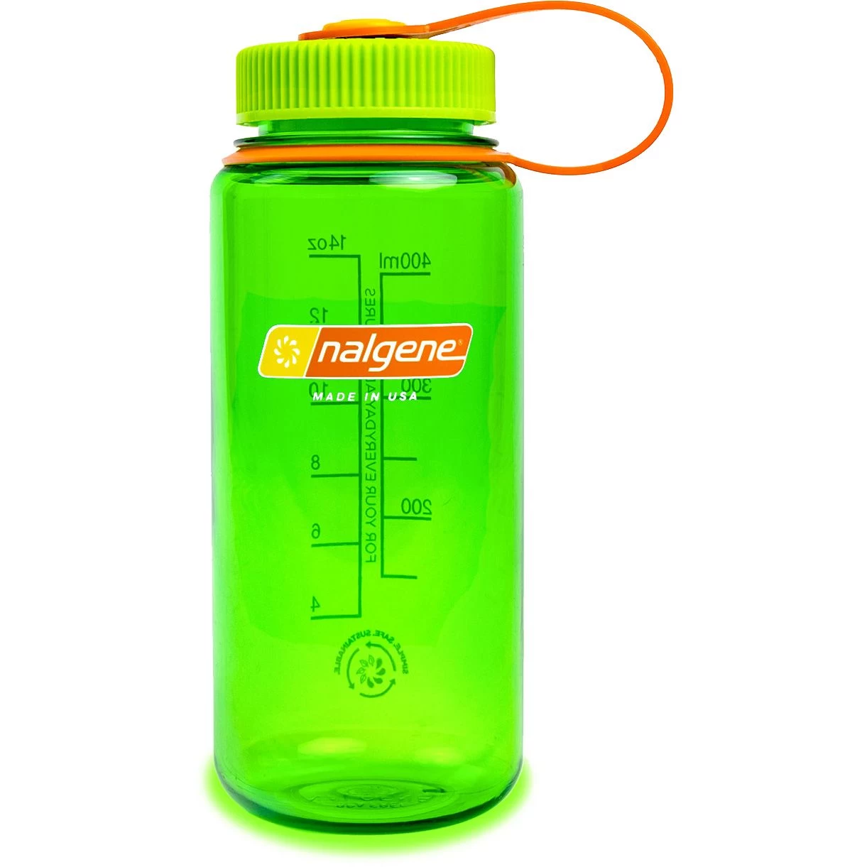 Nalgene Wide Mouth Sustain Drinkfles 500 Ml Melon Ball 1 Nalgene Wide Mouth Sustain Drinkfles 500 Ml Melon Ball