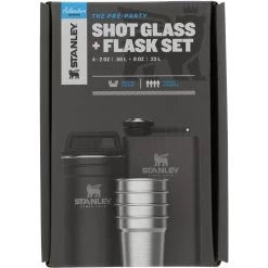 Stanley PMIAdventure Shotglass Classic Drinkflesset Matte Black -Professionele winkel voor kampeerartikelen 145846 990 02